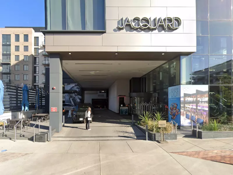 Parking at The Jacquard - Valet Kiosk