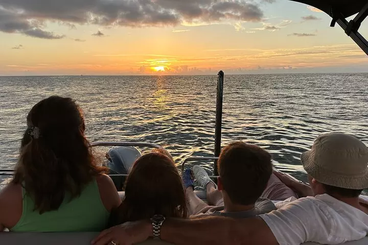 Sunset Tour in Naples Bay on a New Godfrey- All included - Primary Image
