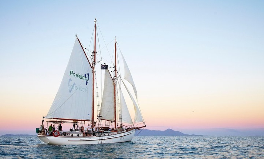 Image 1: Whitsundays Sunset Sailing Cruise