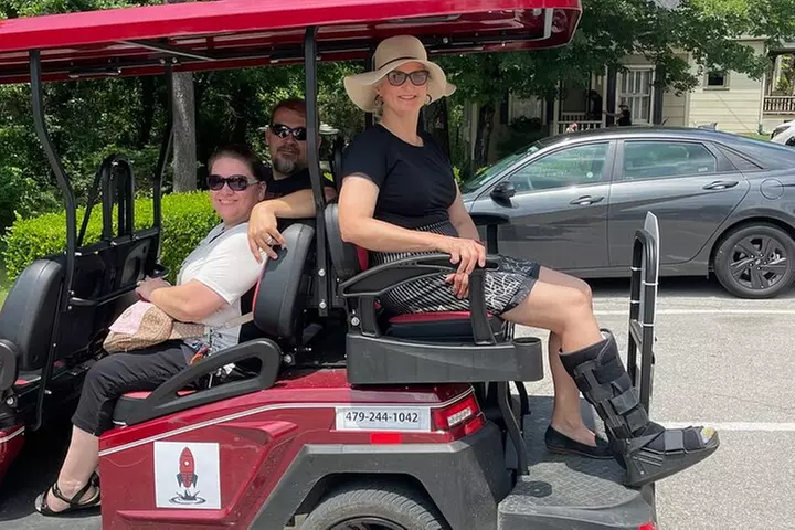 Eureka Rocket: Eureka Springs City Tour by Golf Cart - Primary Image