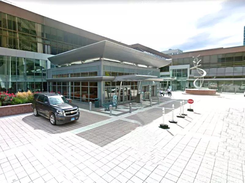 Parking at Landmark Square - Valet Kiosk - Second Medium