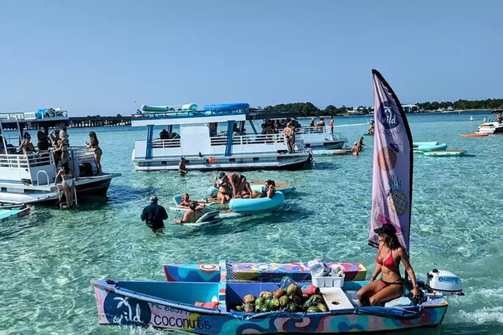3 Hour Crab Island and Harbor Tour from Destin Non-Private