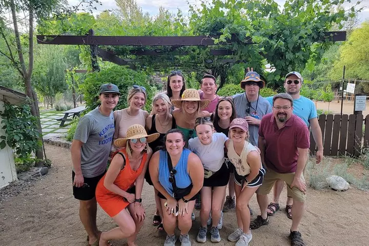 Voted Best in Sedona-Jerome & Vineyards, with Lunch & Tastings