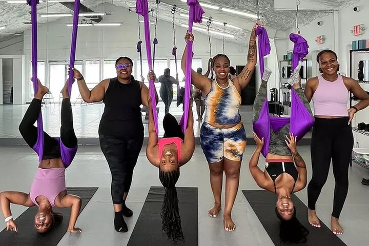 Aerial Yoga in Savannah