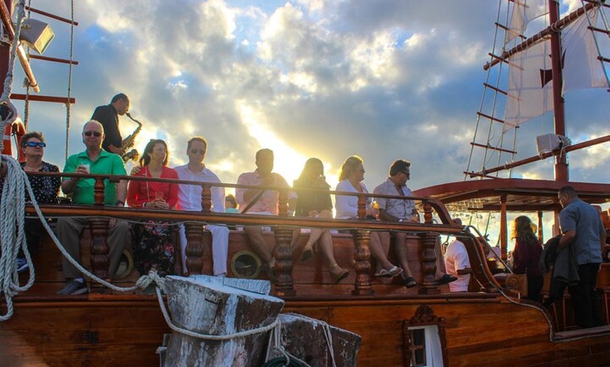 Image 42: 2x1 Romantic Columbus Dinner on the Lagoon aboard Spanish Galleon