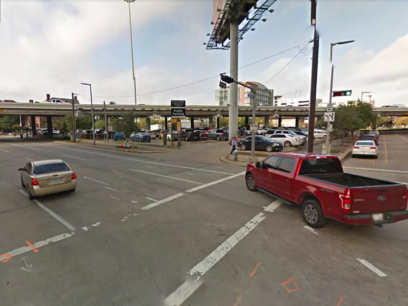 Parking at Sign Lot