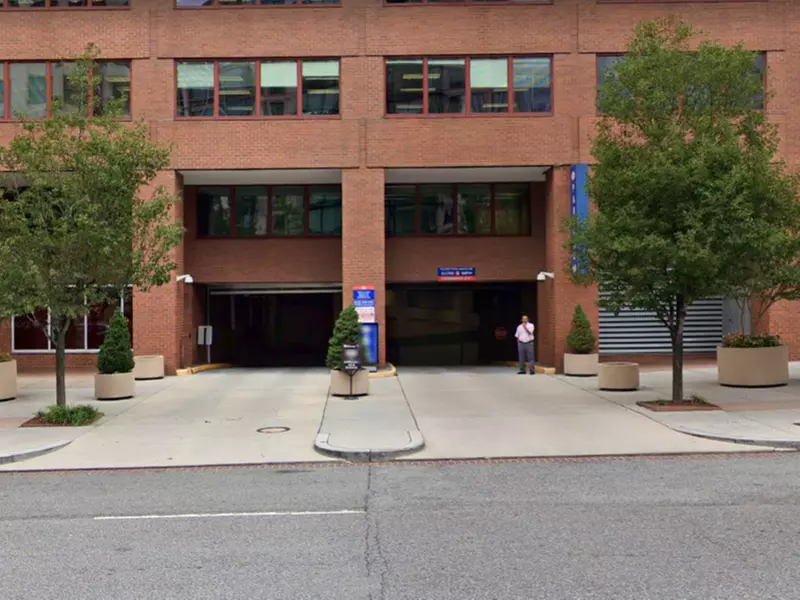 Parking at 1120 Vermont Ave. NW. Garage