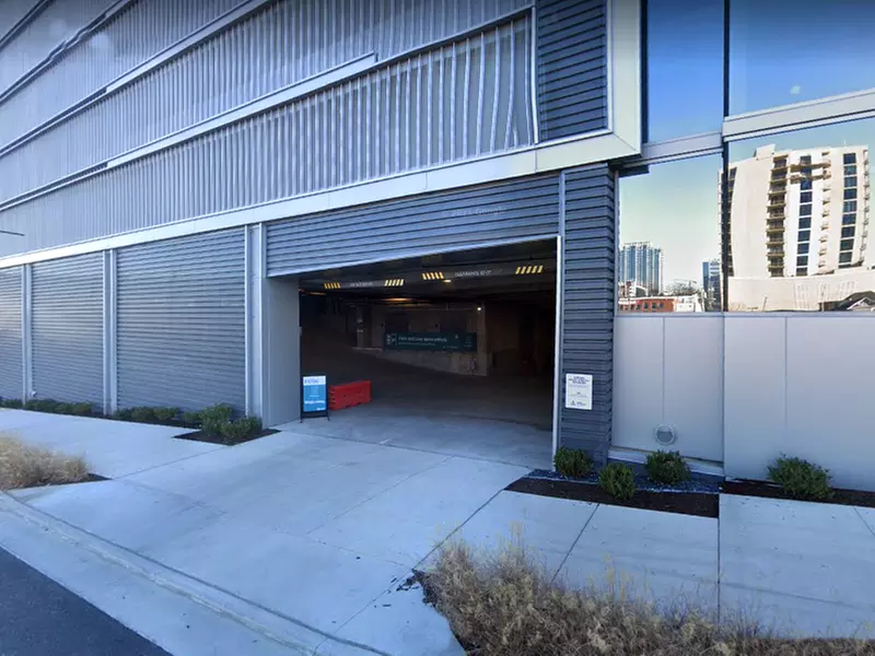 Parking at 1222 Demonbreun St. Garage - P3706