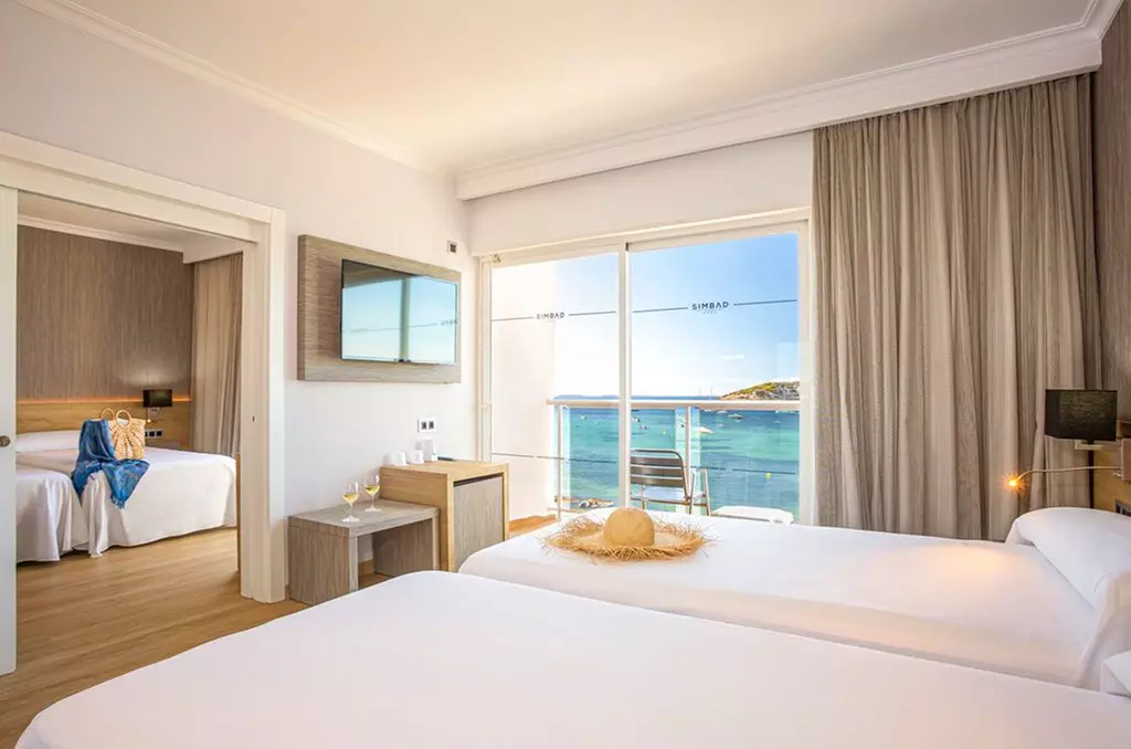 ✈ IBIZA | Talamanca - Hotel Simbad Ibiza & Spa 4*, 3 nuit - Vue pan...