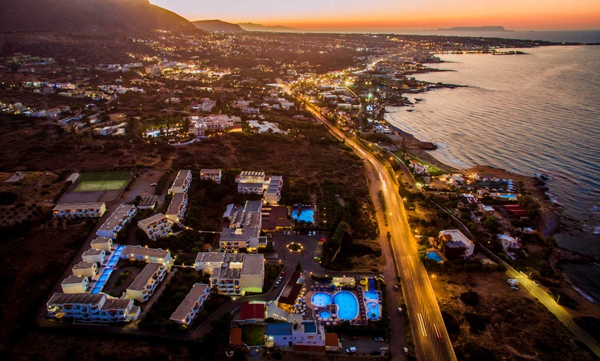 Image 1: ✈ CRETE | Hersonissos - Mediterraneo Hotel 4* - Outdoor swimming pool