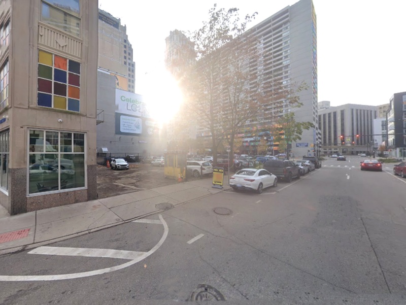 Parking at 1450 Washington Blvd. Lot