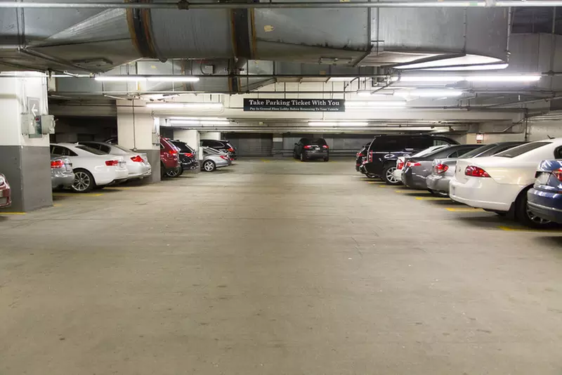 Parking at 500 W. Monroe St. Garage