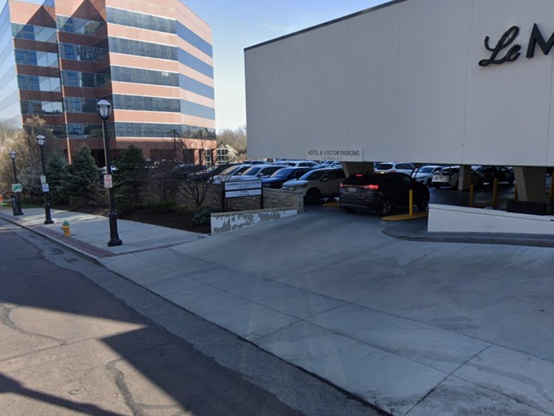 Parking at Le Meridien Garage