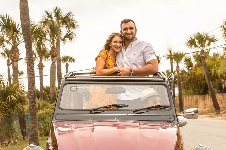 Private Historic Savannah Tour in a Vintage Citroën