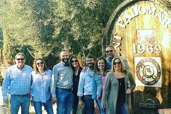 Temecula Valley Wineries and Vineyards Drink and Taste Tour From Or...