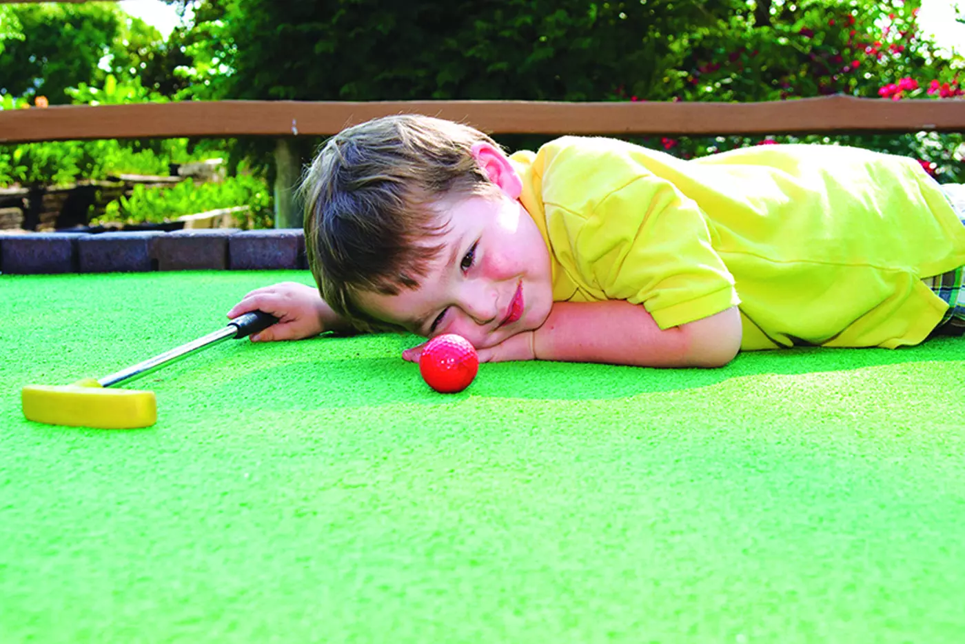 $10 For A Round Of Mini Golf For 2 With A Small Pizza & 1 Beverage (Reg. $20) - Primary Image