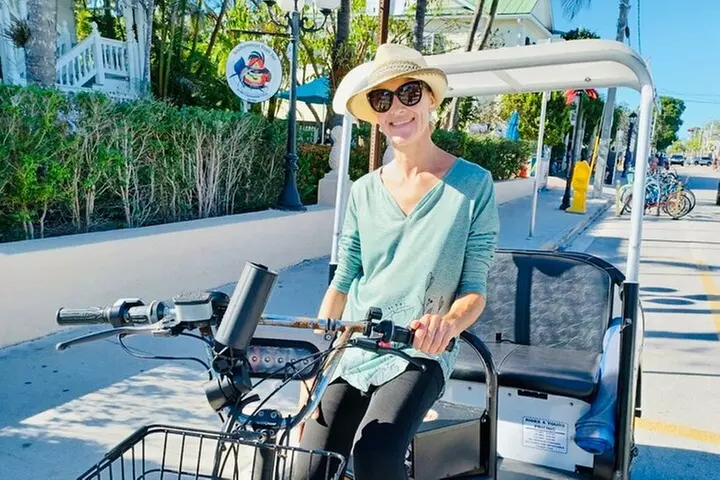 Private E-Pedicab 1/2 Hour Sightseeing Ride of Old Town Key West - Primary Image