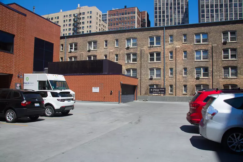 Parking at Belden Center Lot