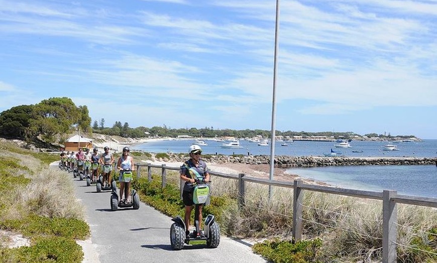 Image 1: Rottnest Island Fortress Adventure Segway Package from Fremantle