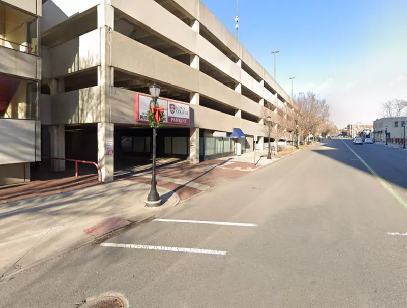 Parking at Park and Lock North Garage - Second Medium