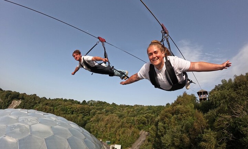 Image 2: England's Fastest Zipline in Cornwall