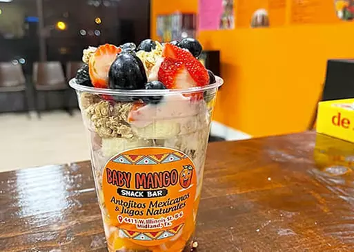 5% Cash Back at Baby Mango Snack Bar