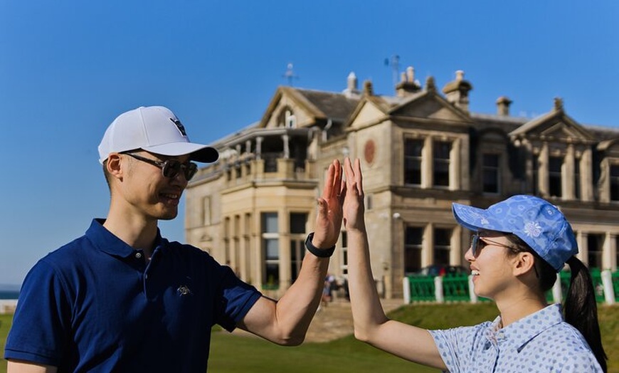 Image 2: Premium Golf Photo Experience in St Andrews Old Course