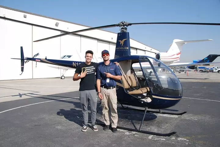 Flight Lesson in Los Angeles: Fly Your Own Helicopter