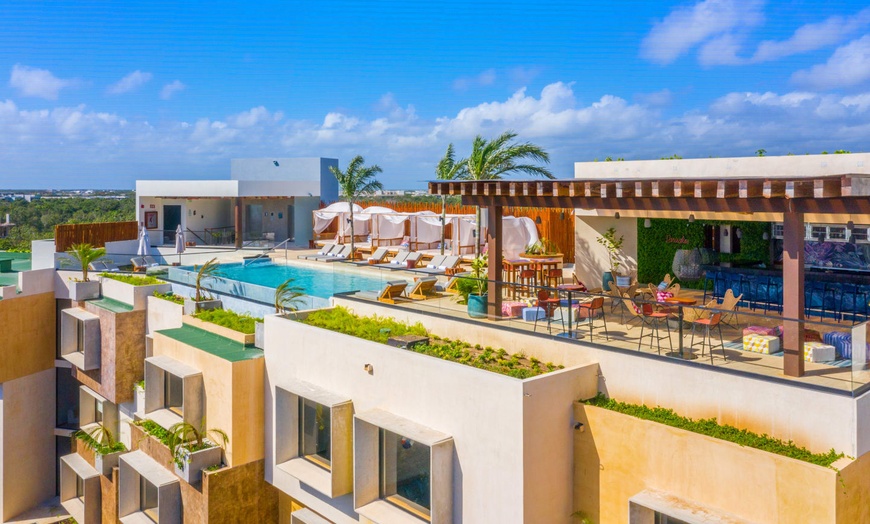 Image 16: ✈ MEXIKO | Tulum - Aloft Tulum 4*, 5 Nächte - Rooftop-Pool