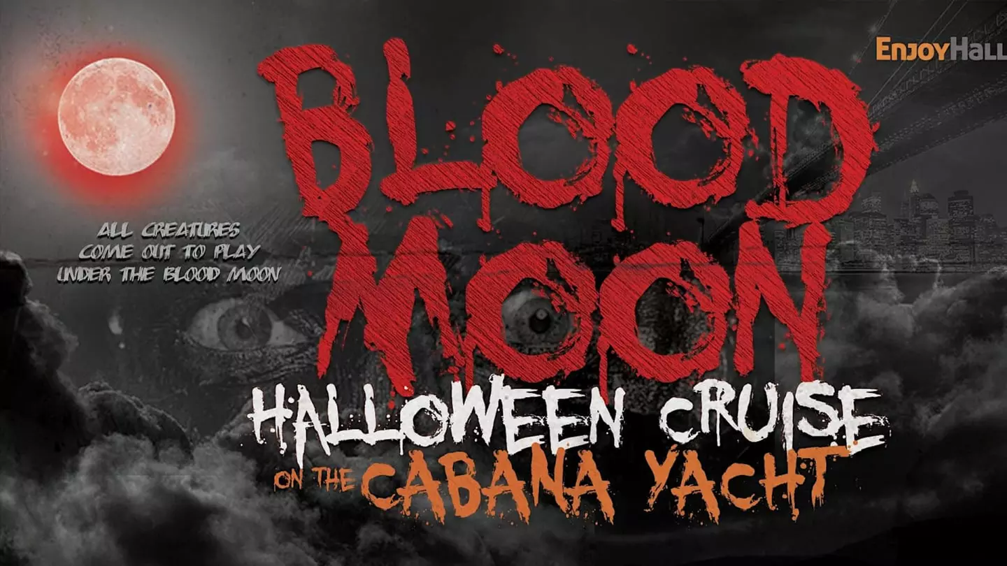 Blood Moon Halloween Party Cruise New York City - Saturday, Oct 28, 2023 / 11:00pm - Primary Image