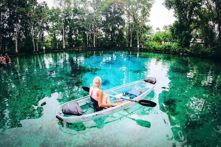 Clear Kayak Three Sisters Springs & Manatee Tour Of Crystal River