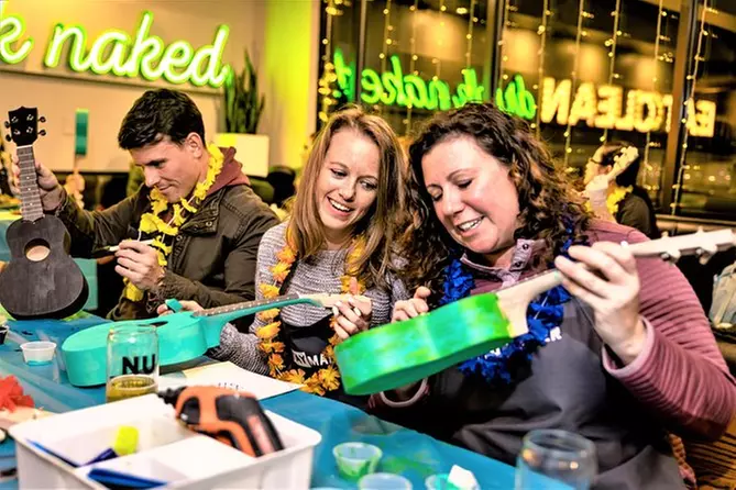 Toronto "Create a Ukulele" Crafts Event by Yaymaker - Primary Image