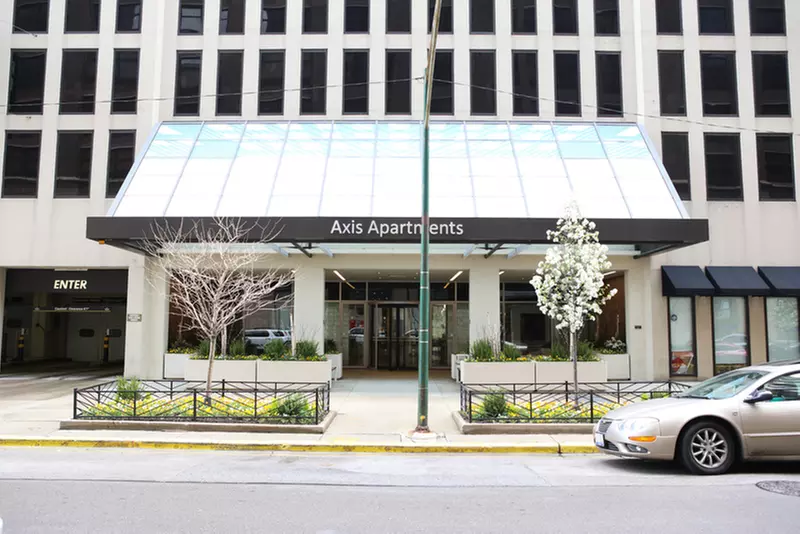 Parking at The Axis Garage