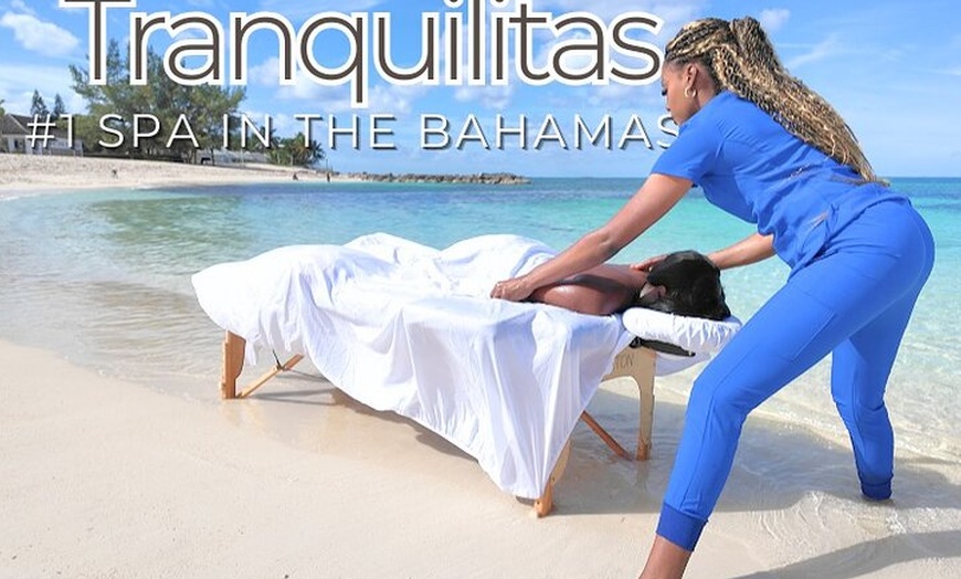 Image 2: Private Beachfront Massage in Nassau Bahamas with Transportation