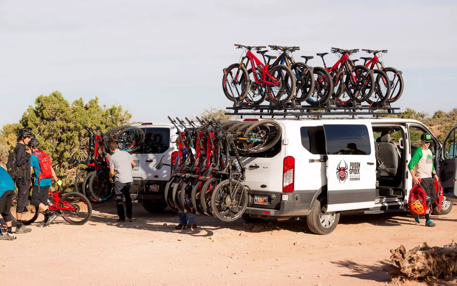 Shuttle to Porcupine Rim & Mountain Biking Trails - Second Medium