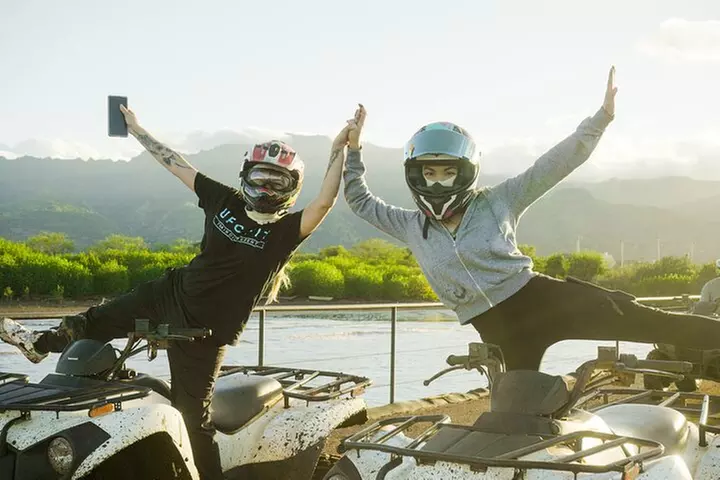 Oahu Beachfront ATV Adventure and Farm Tour - Primary Image