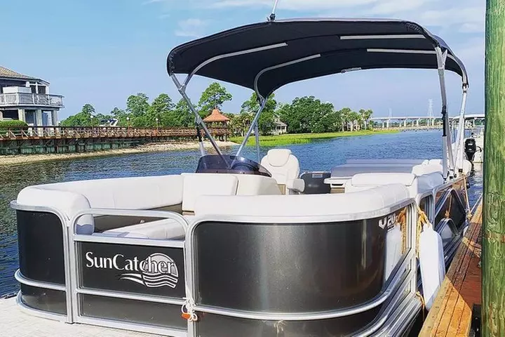 5-Hour Private Hilton Head Pontoon Boat Rental