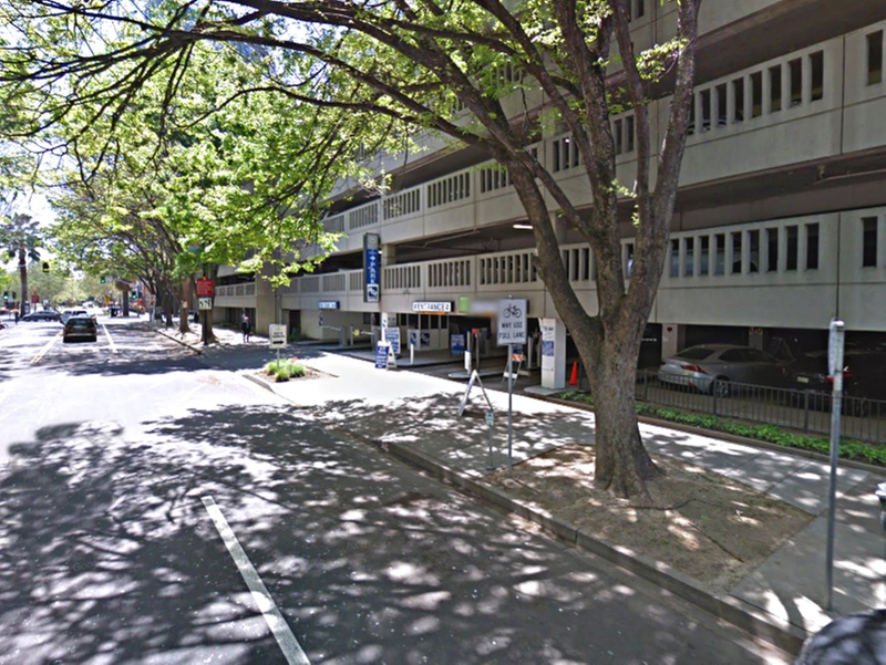 Parking at Sheraton Garage