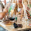 Image 2: Mystery Paint and Sip Night at a Trendy Wine Bar in Atlanta