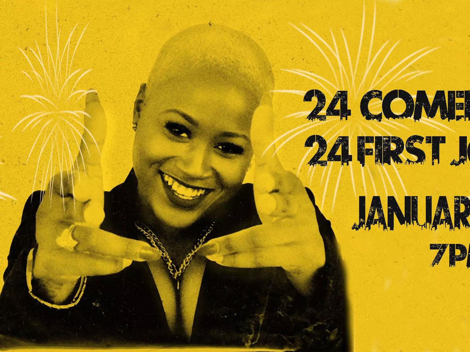Paris Sashay's 24 First Jokes - Sunday, Jan 28, 2024 / 7:00pm - Primary Image