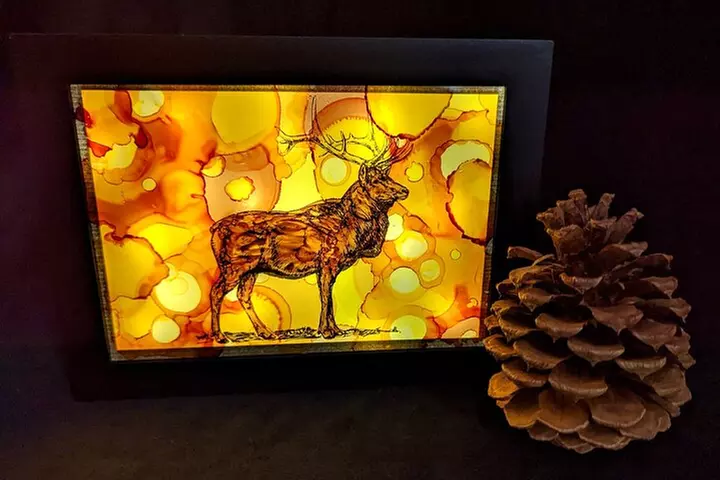 Alcohol Ink Light Boxes