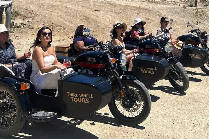 Vineyard Rides Paso Robles Sidecar Wine Adventure