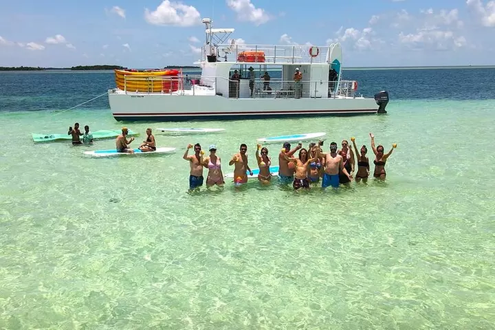 Key West Sandbar Charter With Kayak Tour: Includes Lunch & Drinks
