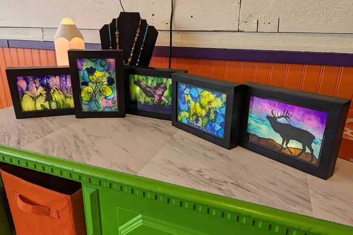 Alcohol Ink Light Boxes