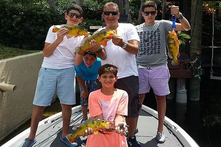 Peacock Bass Fishing Trips Near Miami Florida