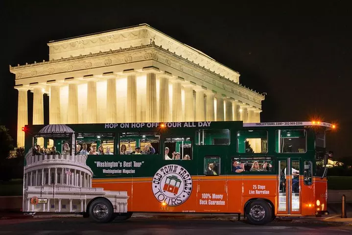 Washington DC Monuments by Moonlight Tour by Trolley - Primary Image