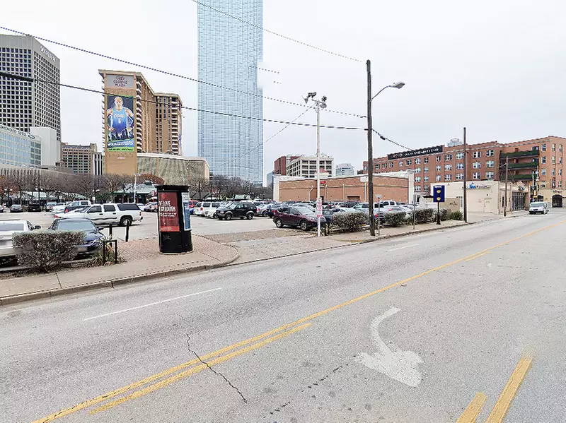 Parking at 912 Ross Ave. Lot - Second Medium