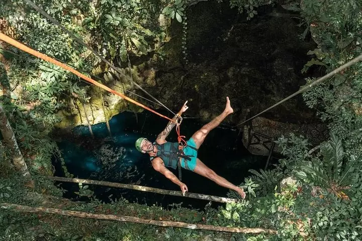 Sacred Adventure at Xenotes! 4 Different Cenotes + Round Transportation - Primary Image