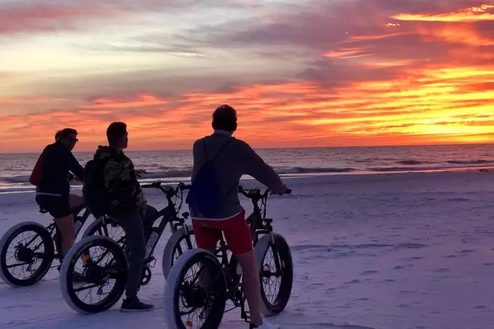 Siesta Key Electric Bike Sunset Tour - Primary Image