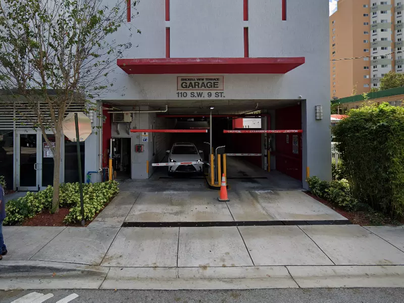Parking at Brickell View Terrace Garage